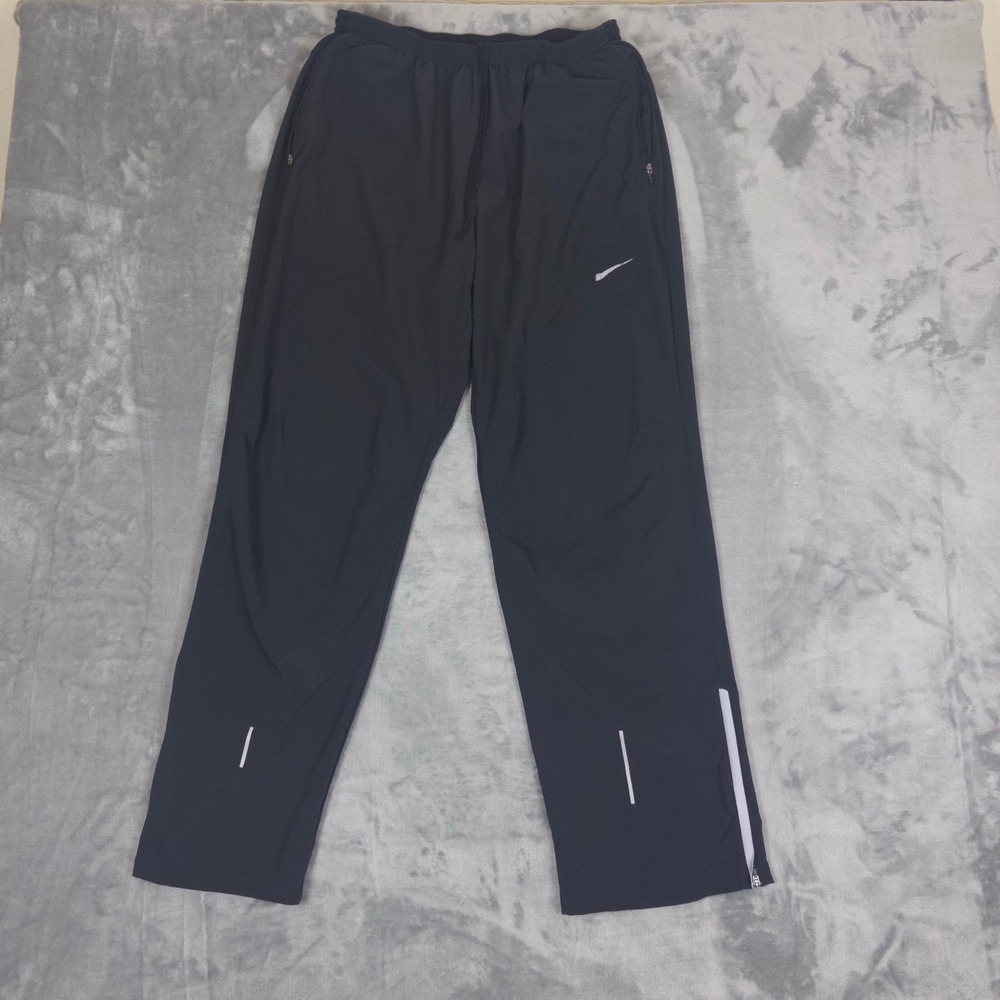 Nike Dri-FIT Running Pants Mens XL Black 683885-010 Track Training Joggers